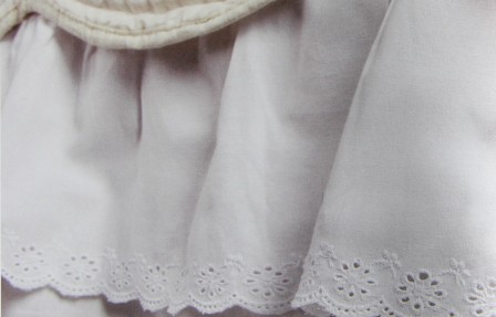 Vestiletto Blanc Mariclò singolo con plisse bianco 95x200 cm - Biancheria  da Letto - Tessuti