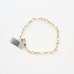 Bracciale catena con cuori