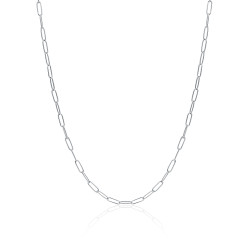 Collana mini catena ovali 55 cm Brand