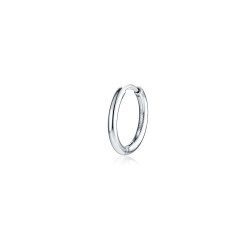 Orecchino singolo cerchio 12 mm