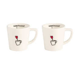 Tazze caffe set 2pz "espresso", Simple Day