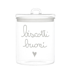 Barattolo "Biscotti buoni" D15cm, Simple Day