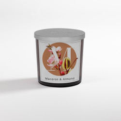 Candela "M" 350gr Macaron & Almond di Pernici