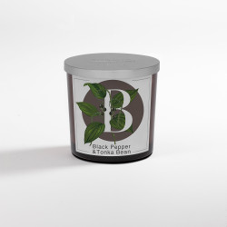 Candela "B" 350gr Black Pepper & Tonka bean di Pernici
