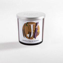 Candela "J" 350gr Jamaican Rum & Caramel di Pernici