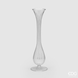 Vaso vetro Grande righe EDG