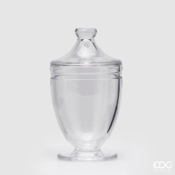 Vaso vetro coperchio EDG