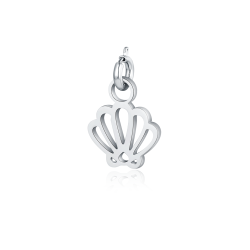 Charm acciaio mini conchiglia Brand