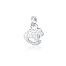 Charm mini cavallo a dondolo