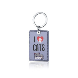 Portachiavi I love cats