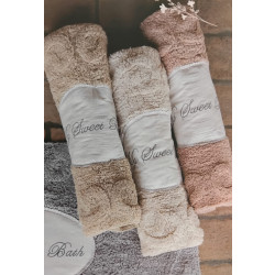Tappeto Bagno My sweet bath 50x80cm variante panna o beige
