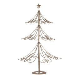 Decorazione Albero di natale in metallo color oro di Clayre & Eef