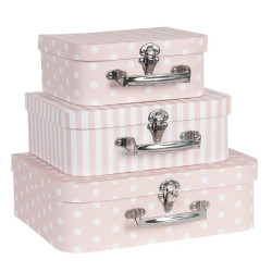 Scatola rettangolare Piccola rosa Clayre & Eef