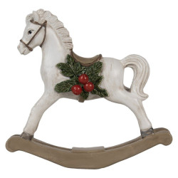 Cavallo a dondolo Grande, di Clayre & Eef, 17x5x16 cm