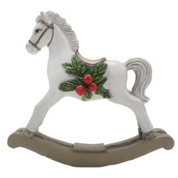 Cavallo a dondolo Piccolo, di Clayre & Eef,  11x4x11 cm