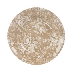 Piatto fondo splendor beige