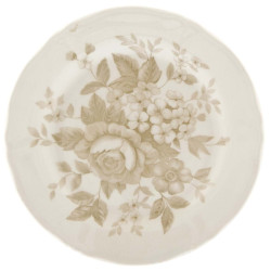 Piatto frutta splendor beige