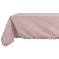 Tovaglia gala rosa Blanc Mariclò, 150x240 cm