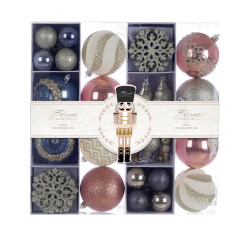 Confezione 44 decori Natalizi Blanc Mariclò