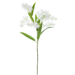 Fiore artificiale gelsomino bianco h83 cm, Blanc Mariclò