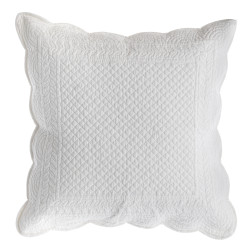 Cuscino bianco cotone Blanc Mariclò
