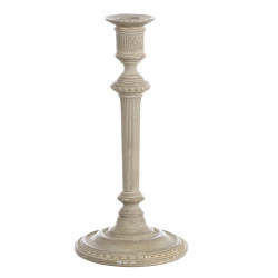 Porta candela shabby h23 cm, Blanc Mariclò