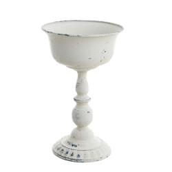 Vaso coppa Shabby Blanc Mariclò
