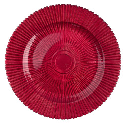 Sottopiatto rosso Blanc Mariclò