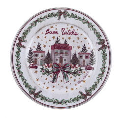 Sottopiatto Natalizio Blanc Mariclò 33 cm, melaminico