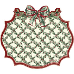 Tovaglietta americana natale Blanc Mariclò
