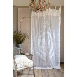 Tenda rosone cotone Blanc Mariclò