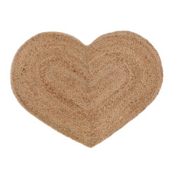 Tappeto yuta cuore 50x80 Blanc Mariclò