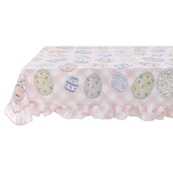 Tovaglia 170x260 cm con gala 10 cm Blanc Mariclò