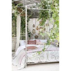 Trapunta singola beige Blanc Mariclò