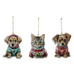 Decoro pet in metallo