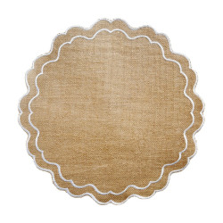 Tovaglietta americana beige di Blanc Mariclo