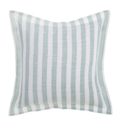 Cuscino righe verdi 45x45 cm, Blanc Mariclò