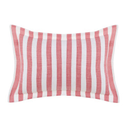 Cuscino righe ruggine 30x50 cm, Blanc Mariclò