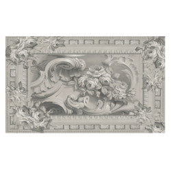 Tappeto 85x140 grigio della collezione jacquard di Blanc Mariclo