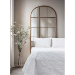 Copriletto matrimoniale Blanc Mariclò, bianco, 260x250 cm, cotone