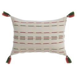 Cuscino ricamato 30x45 cm, Blanc Mariclò