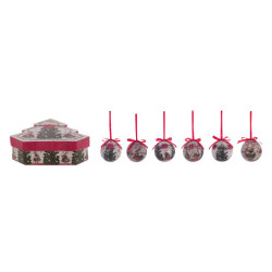 Box di 6 palline decorative per albero di Natale di Blanc Mariclo