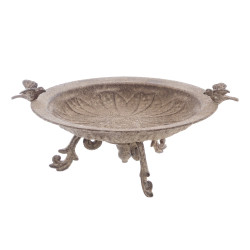 Alzata metallo shabby Blanc Mariclò, 46x37x18 cm