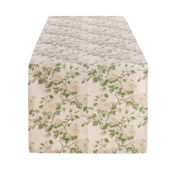 Runner 45x140 cm variante rose, Blanc Mariclò