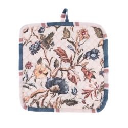 Presina da cucina variante fiorata, Blanc Mariclò, 20x20 cm