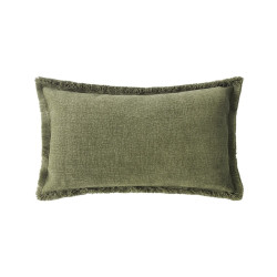 Cuscino arredo 30x50 cm verde chiaro, Blanc Mariclò