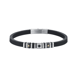 Bracciale silicone rosa dei venti Luca Barra