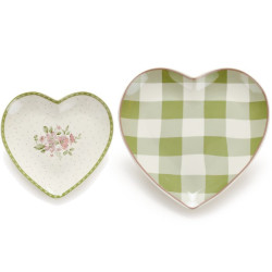 Piatto grande cuore wendy Nuvole di stoffa