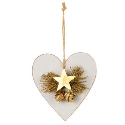 Decoro cuore Nuvole di Stoffa