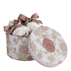 Box rotondo con 5 gessi di Mathilde M profumazione Rose Elixir